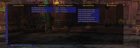 azeroth autopilot commands  Made for flying: 25-50 - 10-60 Horde (Done)